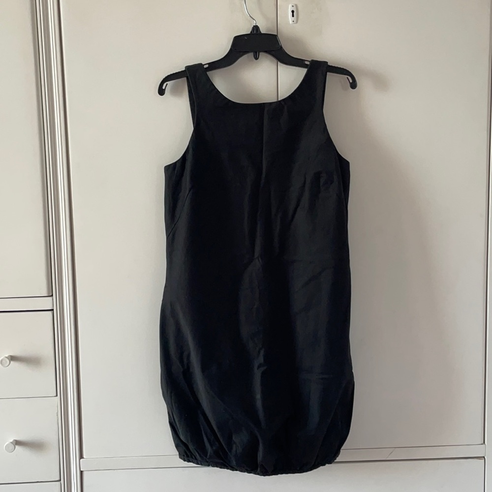 Zara Black Puffy Dress